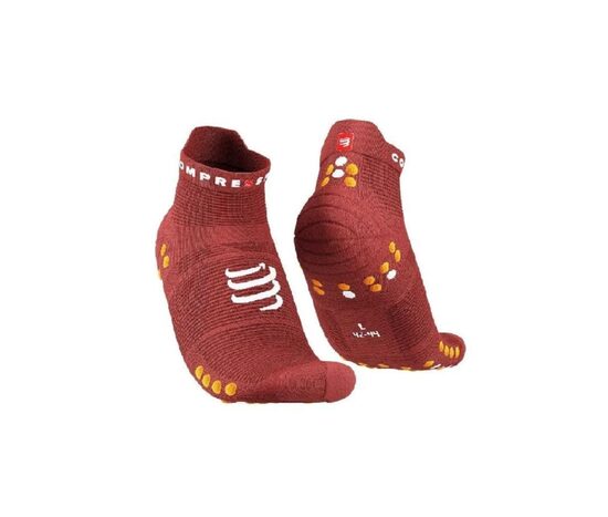 Compressport PRSV4 zemās skriešanas zeķes, Spiced Apple